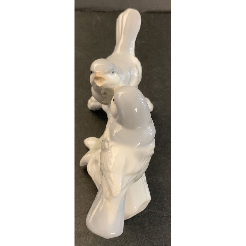 Vintage Otagiri Two Birds on a Branch Figurine Japan Blue Gray OMC Japan - Picture 6 of 8